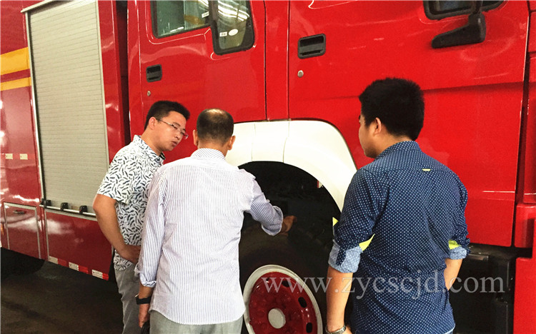 參觀消防車 參觀消防車